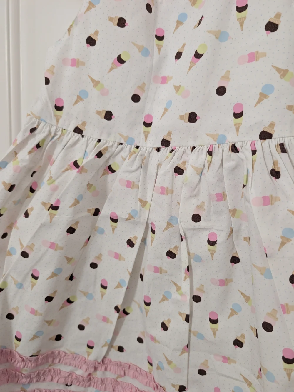 NWT Gymboree Ice Cream Social Dress 4T Ice Cream Print 2007 HTF